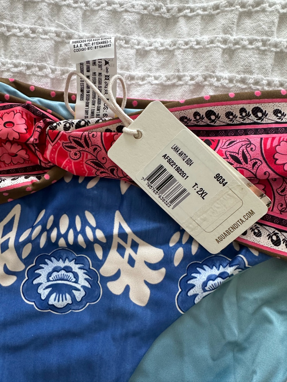 Agua Bendita - Lana Antiq Swim Bottom 2XL - Picture 3 of 4